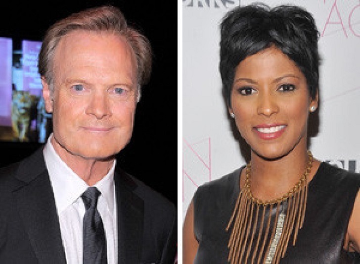 Lawrence O'Donnell like his girlfriend Tamron Hall took over to his